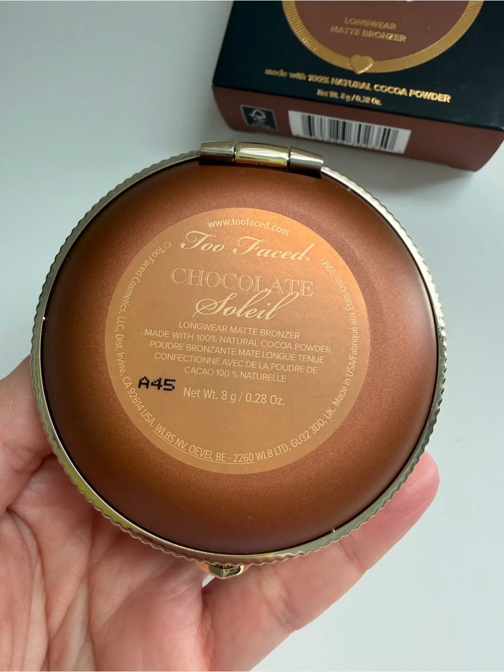 Too Faced Chocolate Soleil Matte Bronzer - Copper Brown